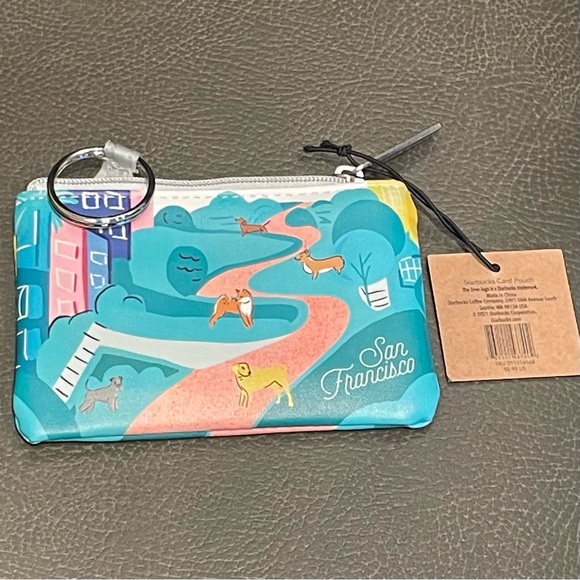 STARBUCKS San Francisco Card Holder Pouch - Picture 2 of 4